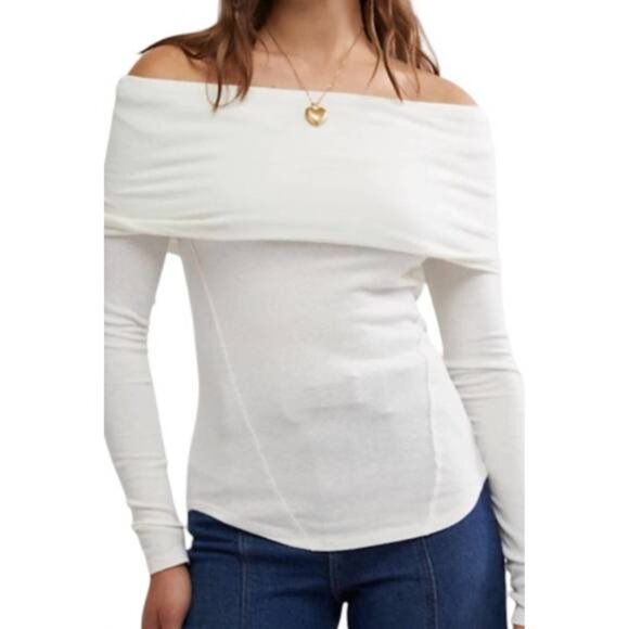 NWOT We The Free Iris Layering Top Ivory size- MEDIUM - Picture 1 of 3